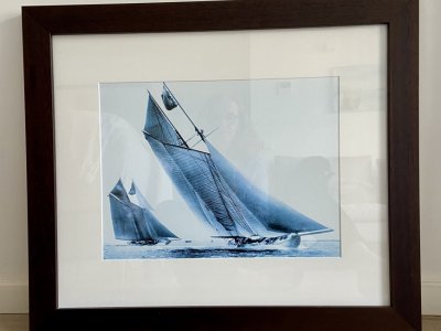 4 framed art prints, Eichholtz Rosenfeld Collection, pictures, prints