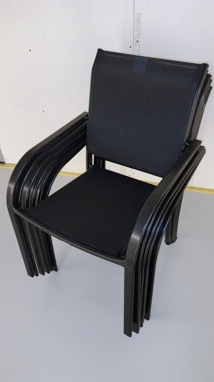 6 New black chairs