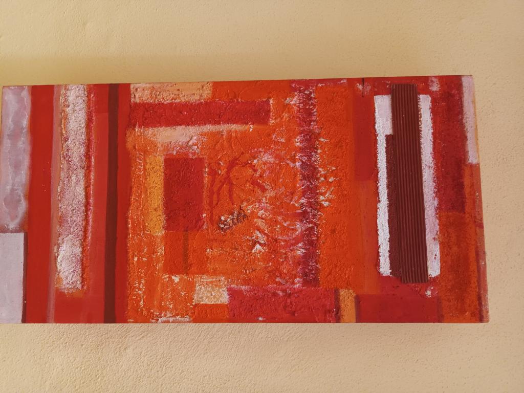 ACRYLIC PAINTING - Orange