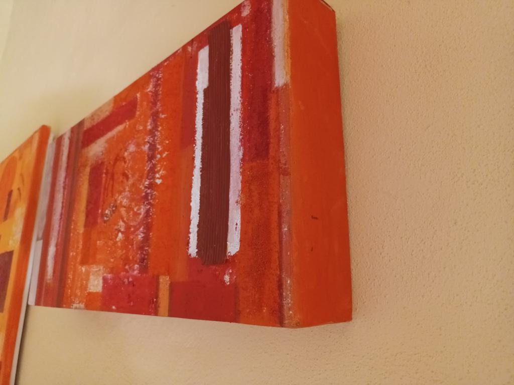 ACRYLIC PAINTING - Orange