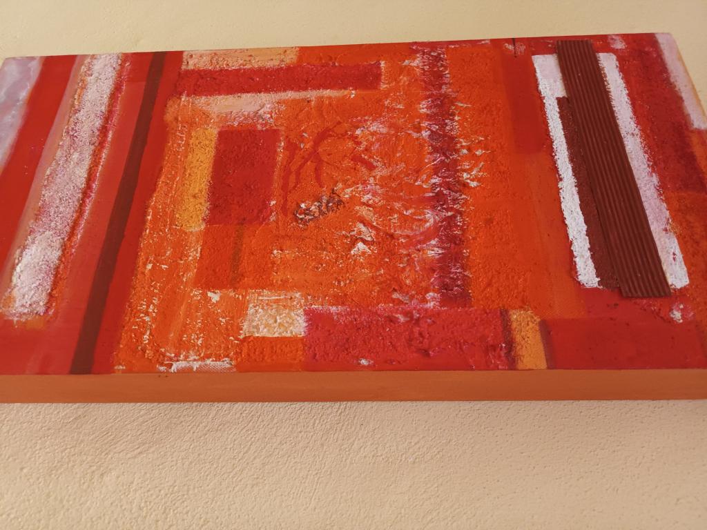 ACRYLIC PAINTING - Orange
