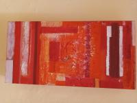 ACRYLIC PAINTING - Orange