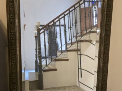 Antiker Kristallspiegel