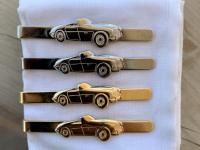 Austin-Healey alfileres de corbata chapados en oro y plateados Oldtimer Classic Car Automobilia