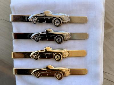 Austin-Healey Krawattennadeln vergoldet versilbert Oldtimer Classic Car Automobilia