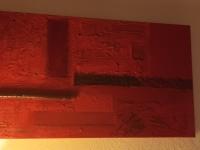 Cuadro a la venta en rojo