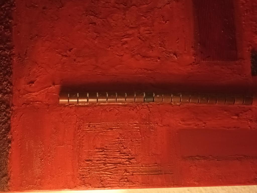 Cuadro a la venta en rojo