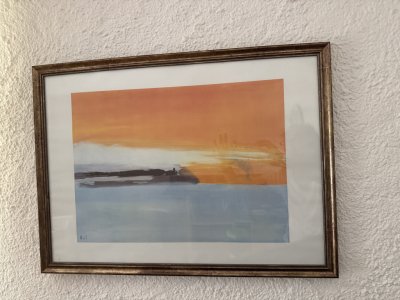 Bilddruck mit schönem Rahmen