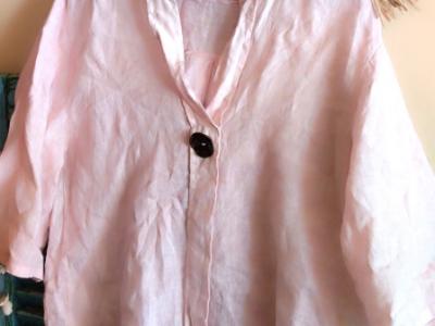 Bluse aus 100 % Leinen