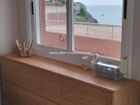 CALA BLAVA: Apartamento de 1 dormitorio con vistas al mar de 180º en la 1ª planta Línea