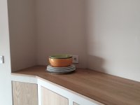 CALA BLAVA: Apartamento de 1 dormitorio con vistas al mar de 180º en la 1ª planta Línea