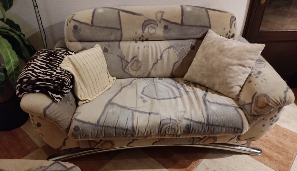 Juego de sofá, 3 plazas, 2 plazas, sillón