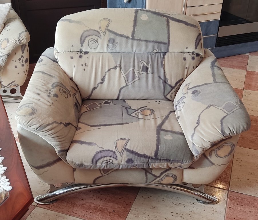 Juego de sofá, 3 plazas, 2 plazas, sillón