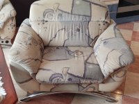 Juego de sofá, 3 plazas, 2 plazas, sillón