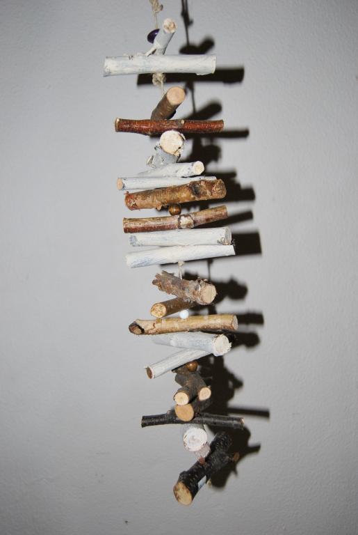 Various handmade mobiles