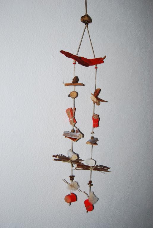 Various handmade mobiles