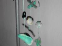 Various handmade mobiles
