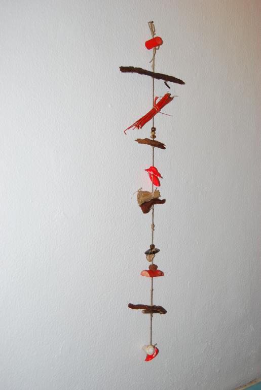 Various handmade mobiles