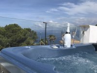 Chalet pareado con exclusivas vistas al mar de la bahía de Palma