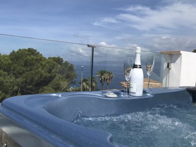 Chalet pareado con exclusivas vistas al mar de la bahía de Palma