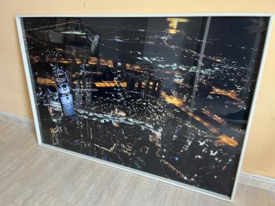 Dubai Mural incl. Frame 122x84cm