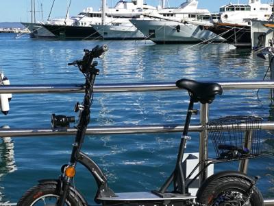 E-scooter "Revoluzzer 2.0 plus" with lithium battery