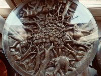 EXCLUSIVO:   Juego de asientos de madera tropical maciza - 4 sillas y 1 mesa