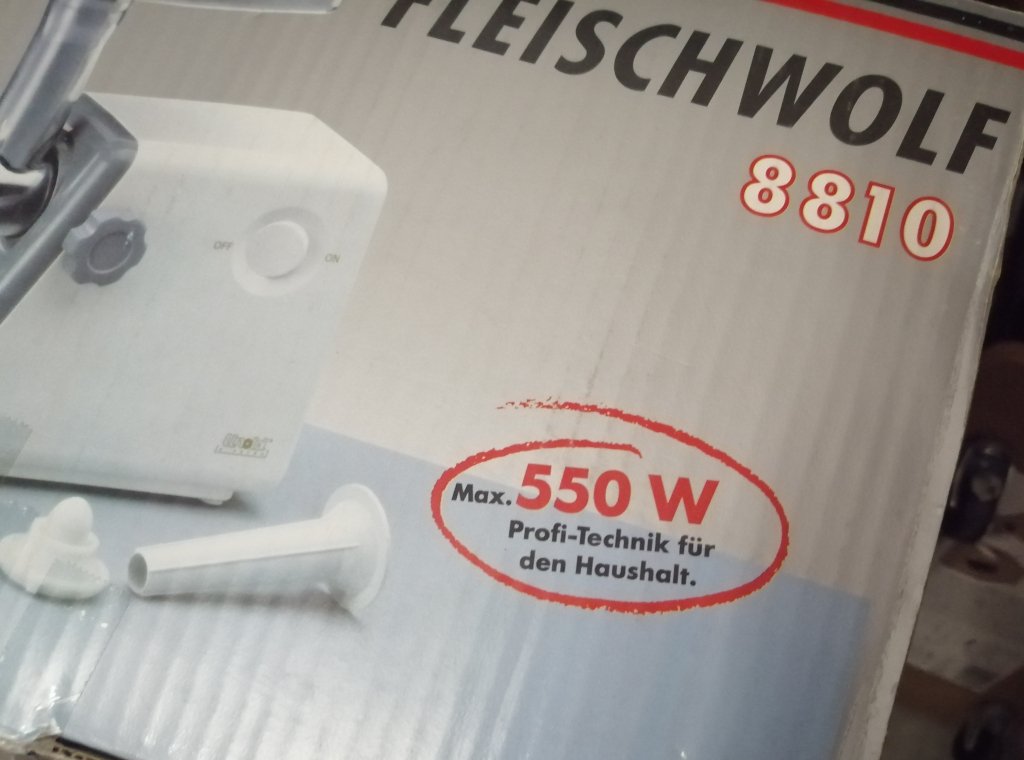 Fleischwolf Unold 8810 ALU, unbenutzt