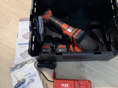 FLEX pulidora a batería excéntrica XFE 15 18.0