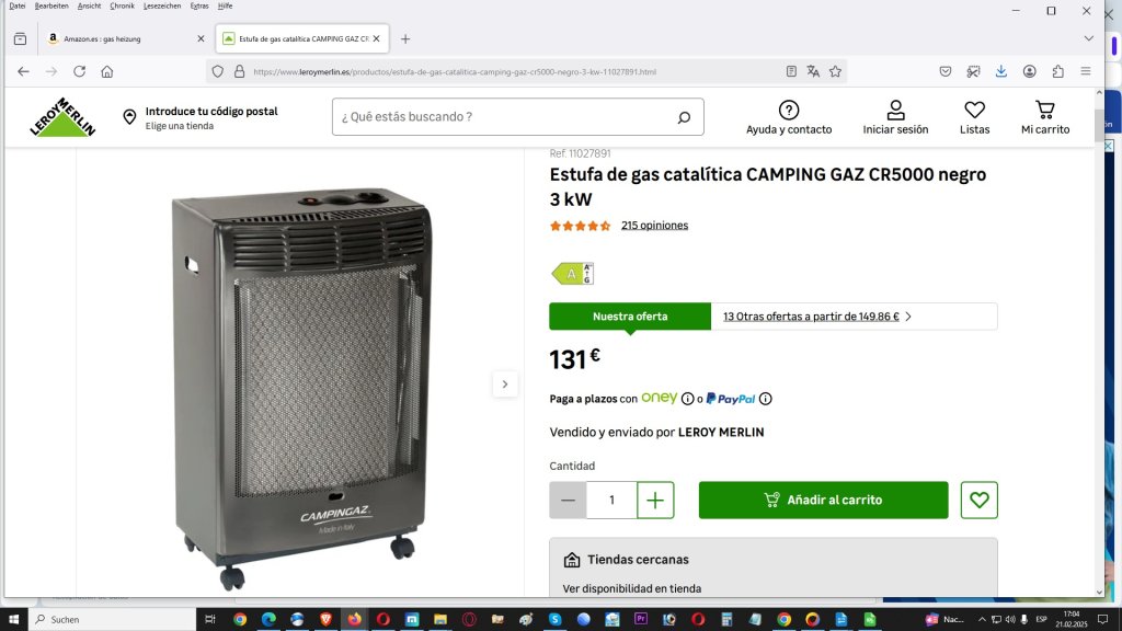 Gas Heater Catalyst