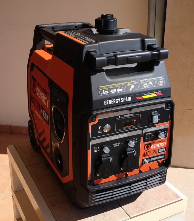 Generator Inverter Pure Sine Wave 4000 Watt, Electric Start