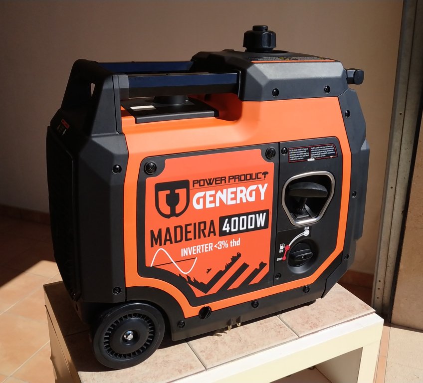 Generator Inverter Pure Sine Wave 4000 Watt, Electric Start