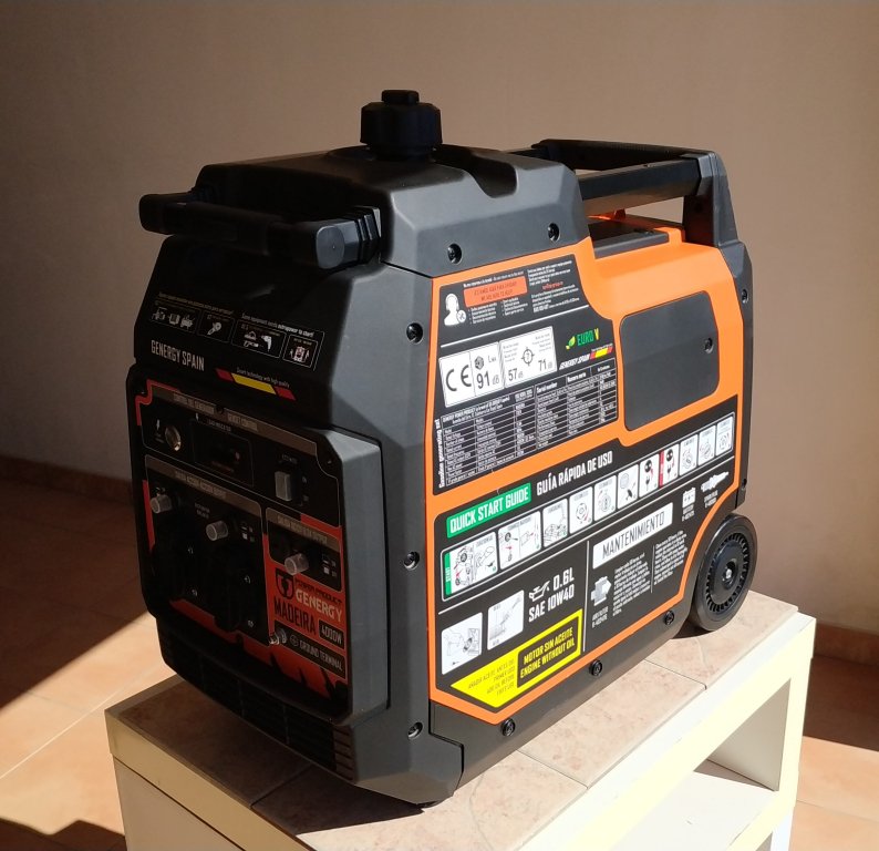 Generator Inverter Pure Sine Wave 4000 Watt, Electric Start