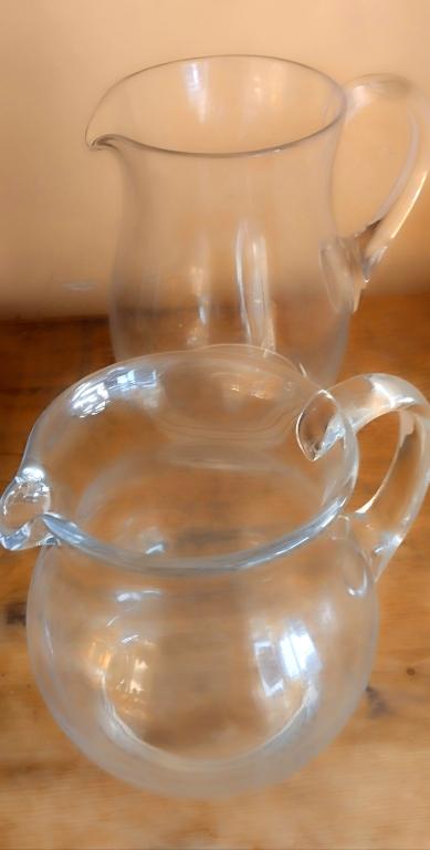 Large glass jugs