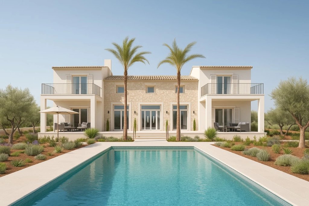 Plot with finca project in Ses Salines