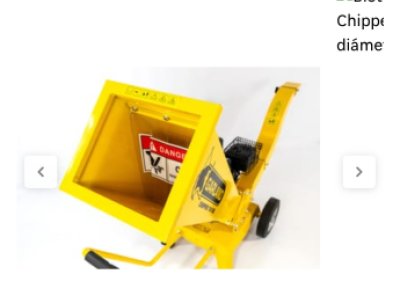 Wood chipper from Garland