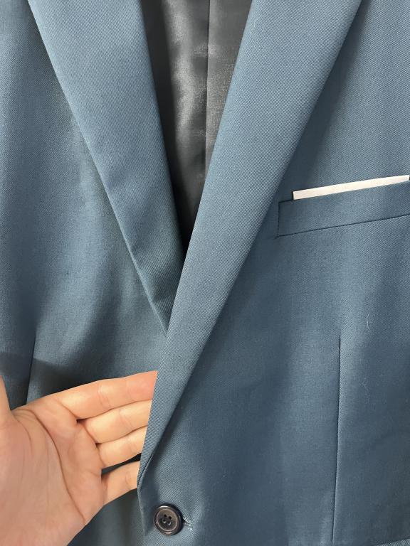 Chaqueta de hombre en XL (talla 54) – azul / turquesa