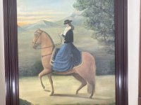 Historical Paintings Artà Vintage Wooden Frame Spanish Art