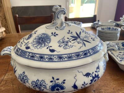 Vajilla Hutschenreuther, Zwiebelmuster (Blue Onion)