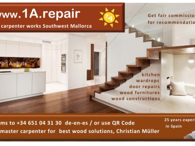 Su maestro carpintero en el suroeste para puertas - cocinas - muebles - interiorismo