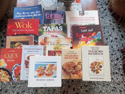 Libros de Cocina, Alemán