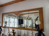 Complete dining room, brown rattan look