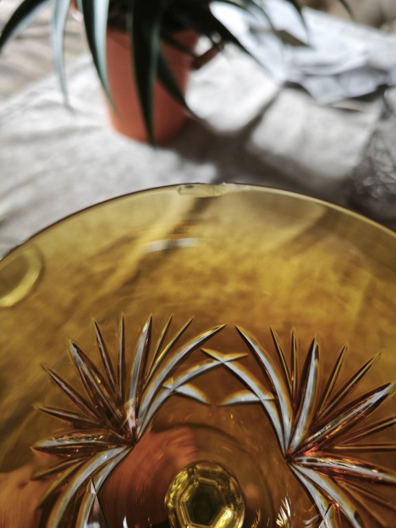 Lot of lead crystal: Römer, goblets, carafes