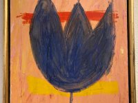 Obra de arte de Winfried Flach - "Tulipan azúl"