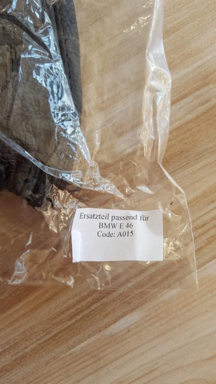 Leather leap bag BMW