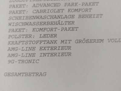 Mercedes C180 Cabrio AMG