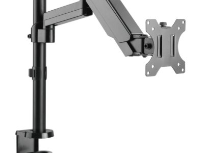 Monitor Mount for 1 Monitor (10-32") - Gas Pressure, Fully Articulated, Professional Grade
