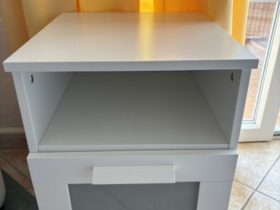 Nachtschrank weiß Ikea Malm