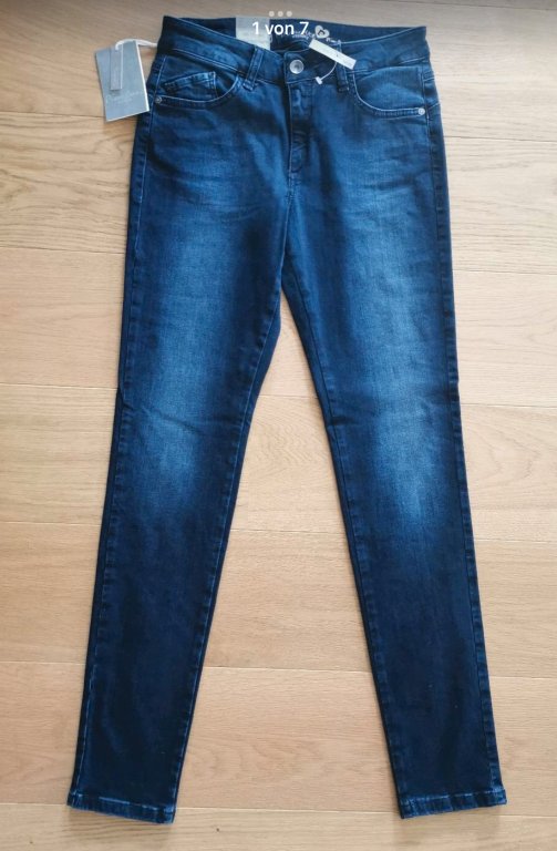¡NUEVO! "PIERRE CARDIN" Jeans elegantes, Talla 27/32, Azul ¡NUEVO!