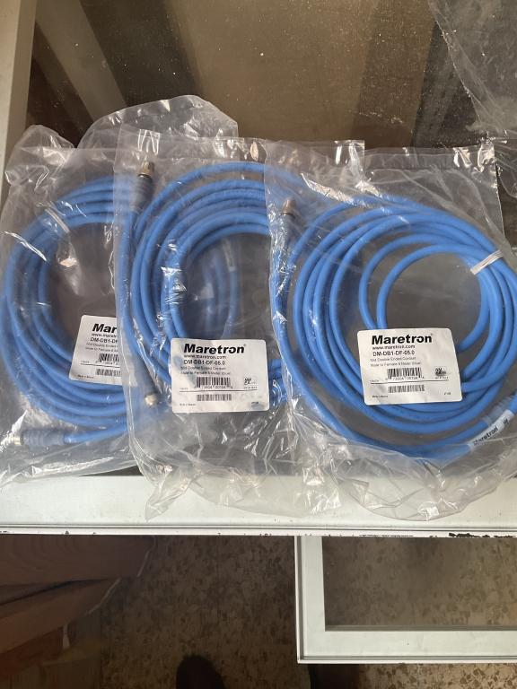 new Maretron DM-DB1-DF-06.0 – Double Cable Extreme Cable, 6 m, Colour Blue